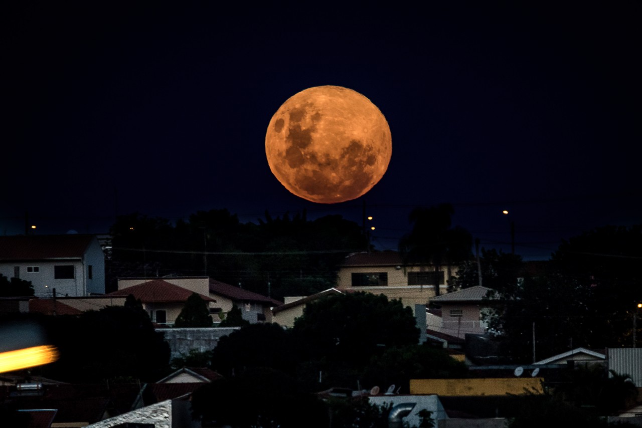 LUA DO LOBO: Primeira Lua Cheia do ano será maior, mais brilhante e terá companhia especial
