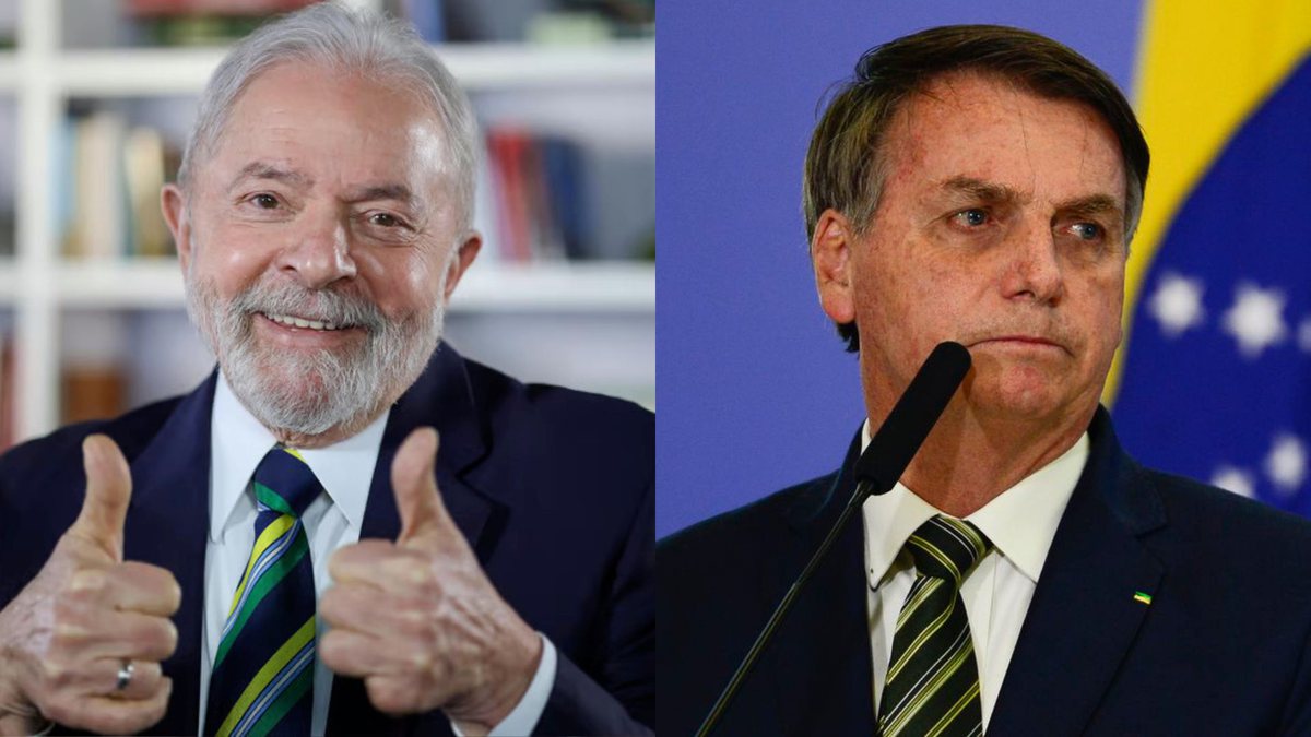 DATAFOLHA: Lula tem 47% e Bolsonaro, 29% das intenções de voto no 1º turno