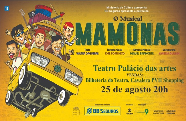 Sorteio de ingressos do Musical Mamonas