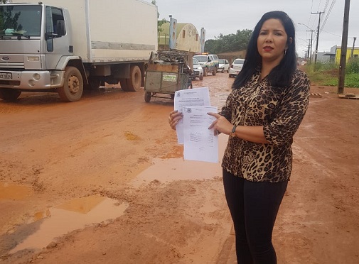 'CRATERAS': Cristiane Lopes cobra providências para a zona Leste da cidade