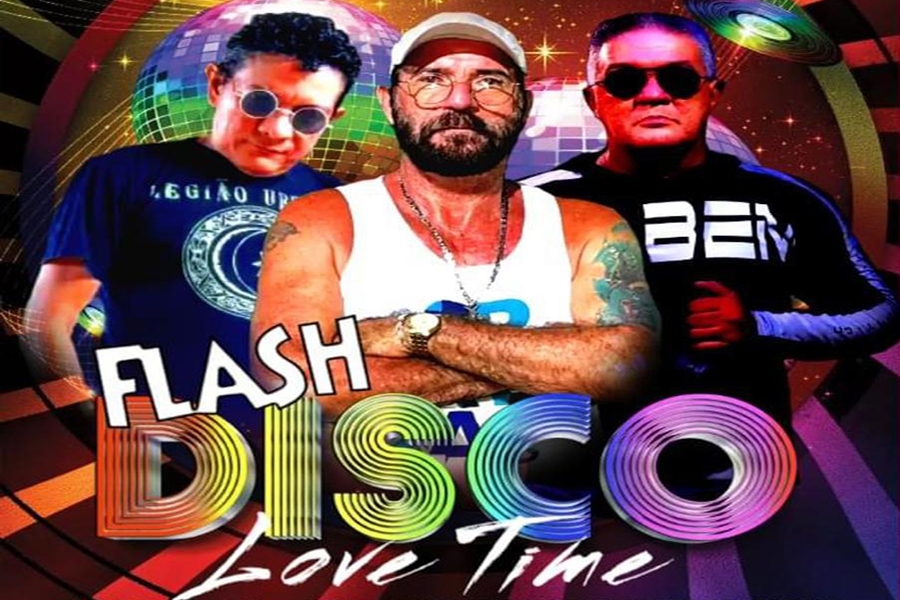 MÚSICA: Flash Disco Love Time acontece neste sábado (8) de julho na capital