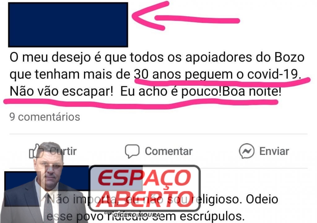 ESPAÇO ABERTO: Sargento da PM pode ser expulso por incitar violência