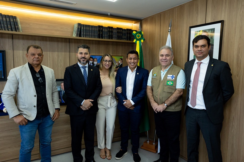 RECURSOS: Parlamentares de RO se reúnem com o ministro da Saúde, Marcelo Queiroga