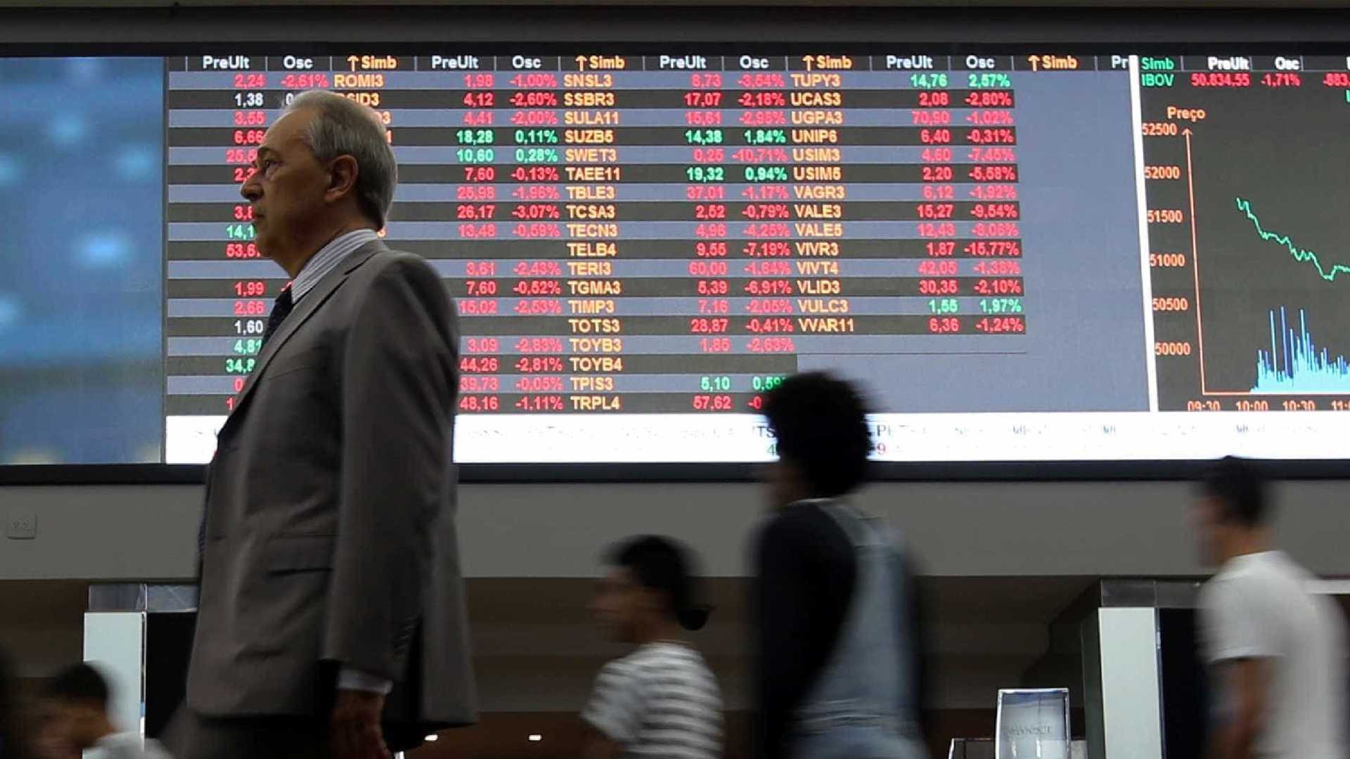 BOLSA: Bovespa começa a semana em alta