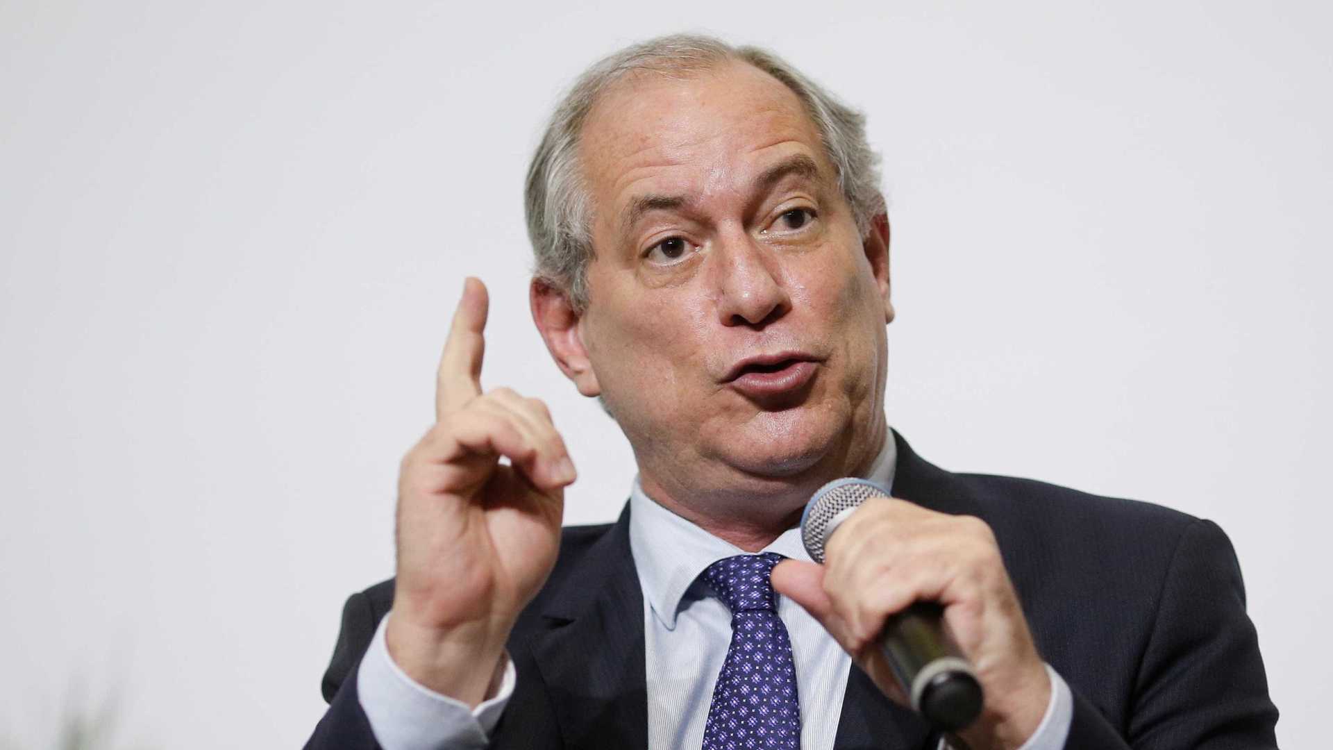 EM SABATINA: 'Sei que Temer é ladrão', diz Ciro Gomes sobre adversários políticos