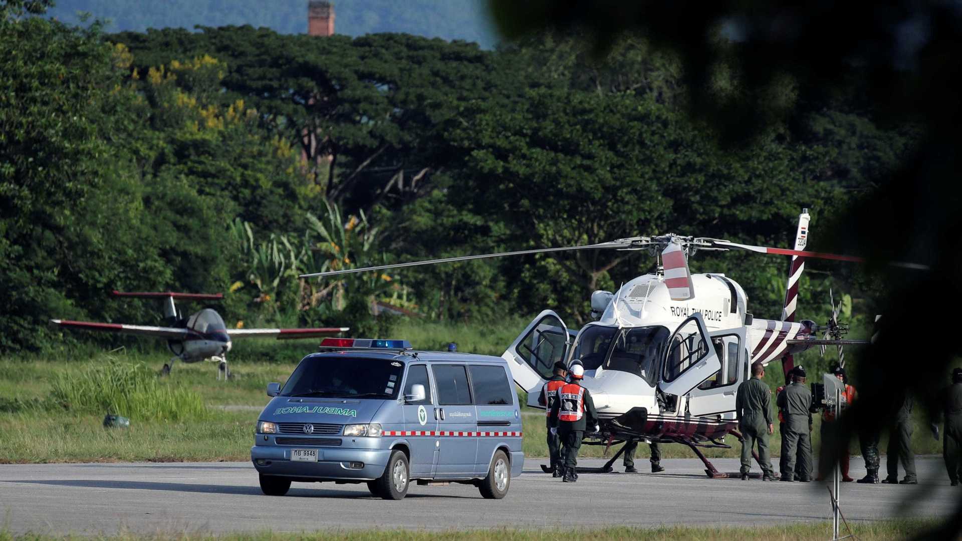 Batalha vencida: todo o time é resgatado de gruta na Tailânda