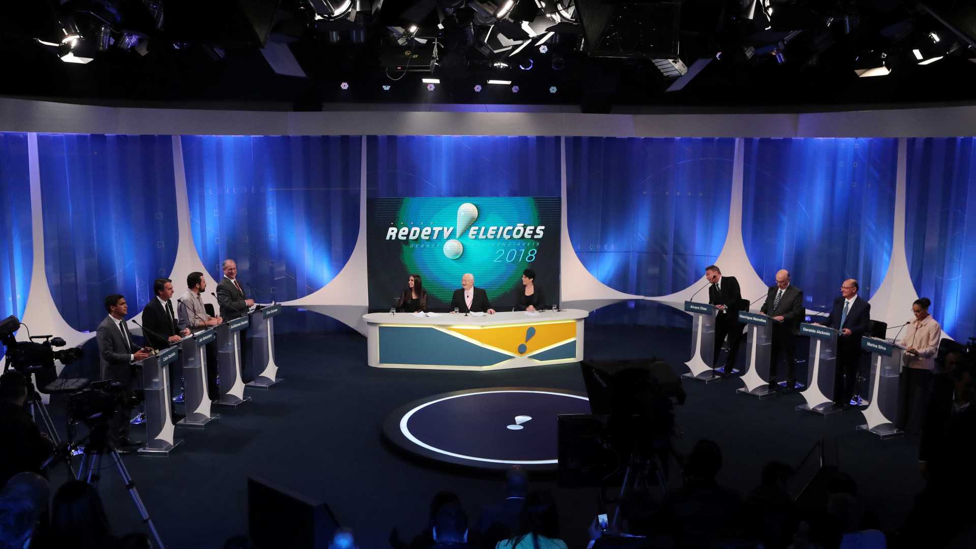 ELEIÇÃO: Debate da RedeTV! tem foco em economia e 