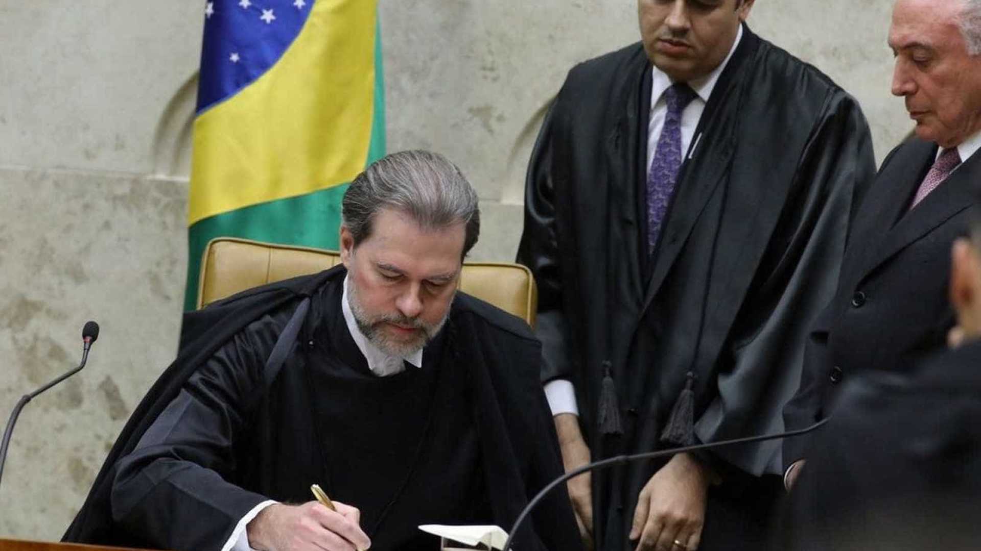 TOMOU POSSE: Ministro Dias Toffoli assume presidência do Supremo