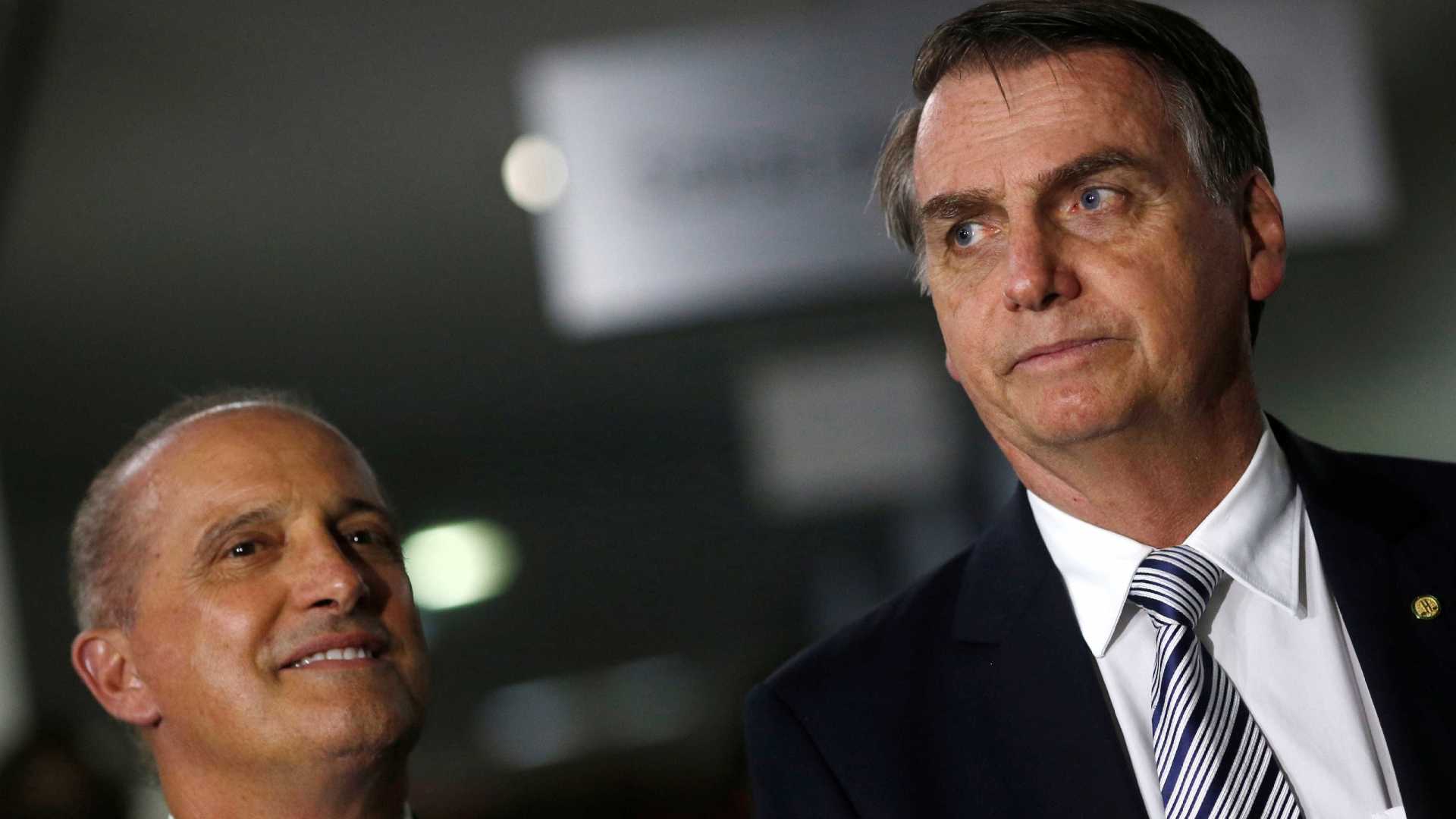 JUSTIFICATIVA: Bolsonaro sobre Onyx: 'Não daria conta do recado'