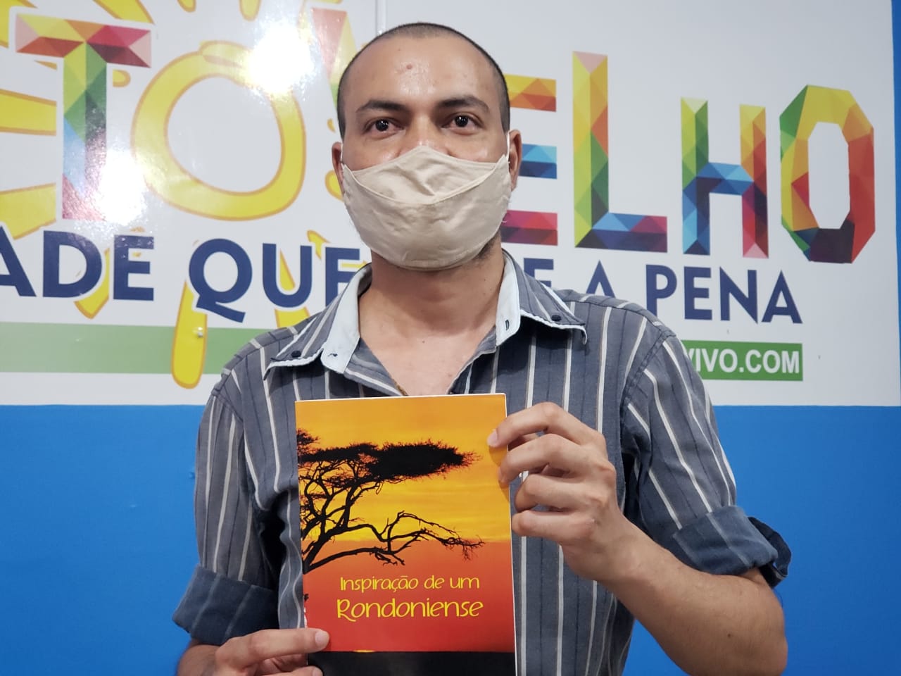 PRATA DA CASA: Poeta de Rondônia apresentará obra em salão do livro de Nova Yorque