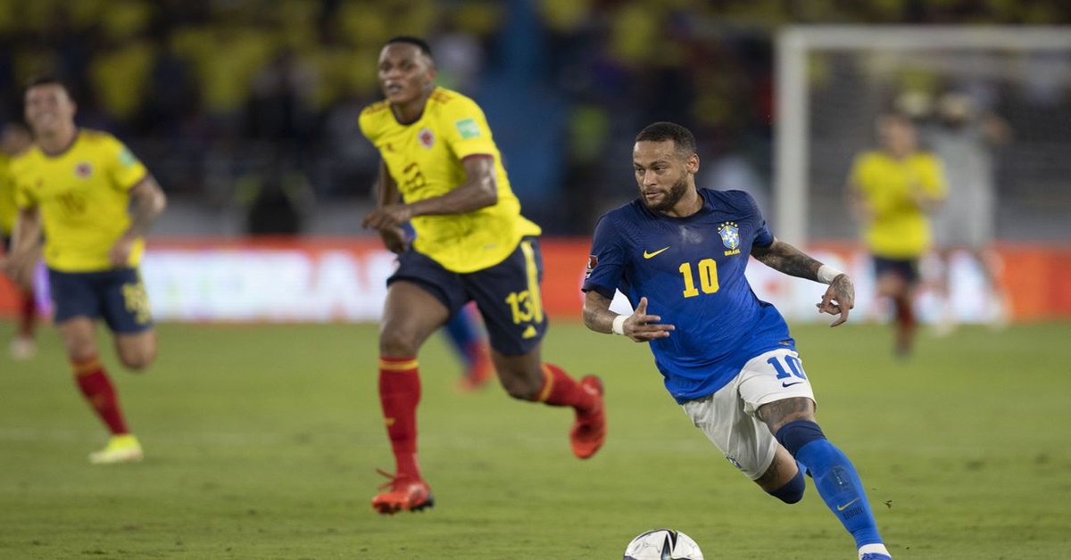 DISPUTA: Brasil encara Colômbia hoje pelas Eliminatórias da Copa do Mundo