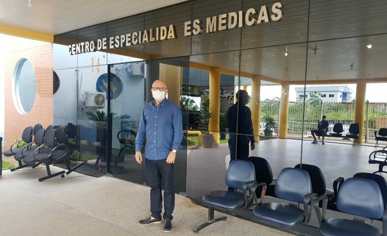 VEREADOR: Palitot visita unidade que receberá pacientes da covid-19 em Porto Velho