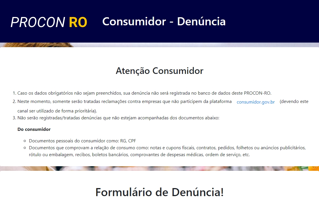 CONSUMIDOR: Procon Rondônia lança plataforma on-line para denúncias e reclamações