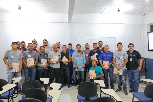 Capacitação da primeira turma de Condutores de Pesca em RO