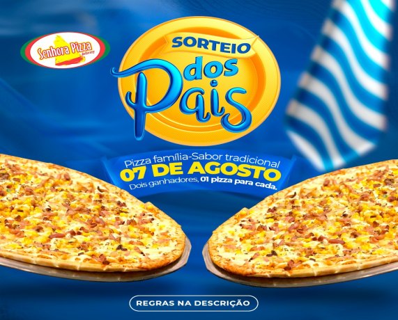 Confira os nomes dos ganhadores  das duas pizzas 