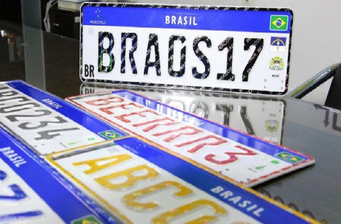 PLACA DO MERCOSUL: Em Rondônia a nova placa vai custar mais de 300 reais