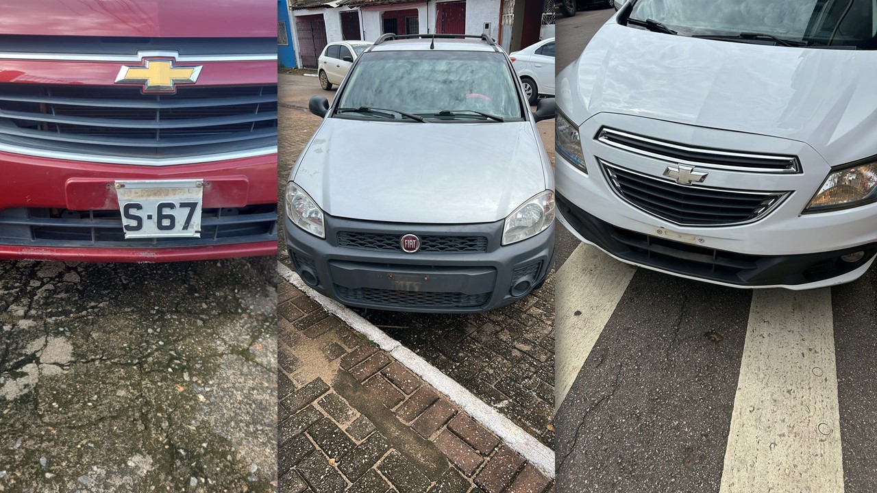 PLACAS VIRAM SUCATAS: Roubo de placas de carros escancara abandono e insegurança no centro da capital 