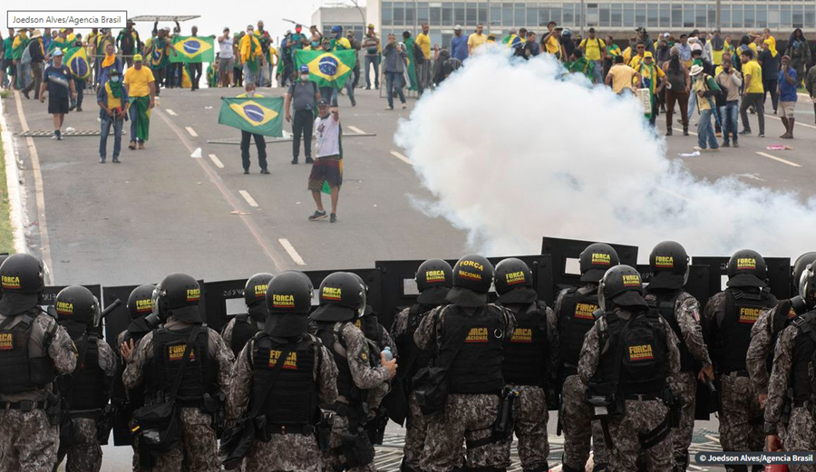 08 DE JANEIRO: Moraes aceita denúncia contra outros 200 envolvidos nos atos golpistas