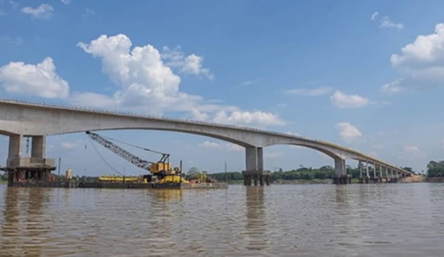 PREVISÃO: Dnit afirma que ponte do Abunã ficará pronta no final de março