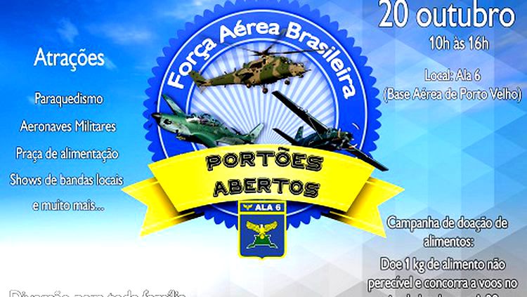 DECOLAGEM AUTORIZADA: 'Portões Abertos' acontece hoje na Base Aérea cheia de atrações