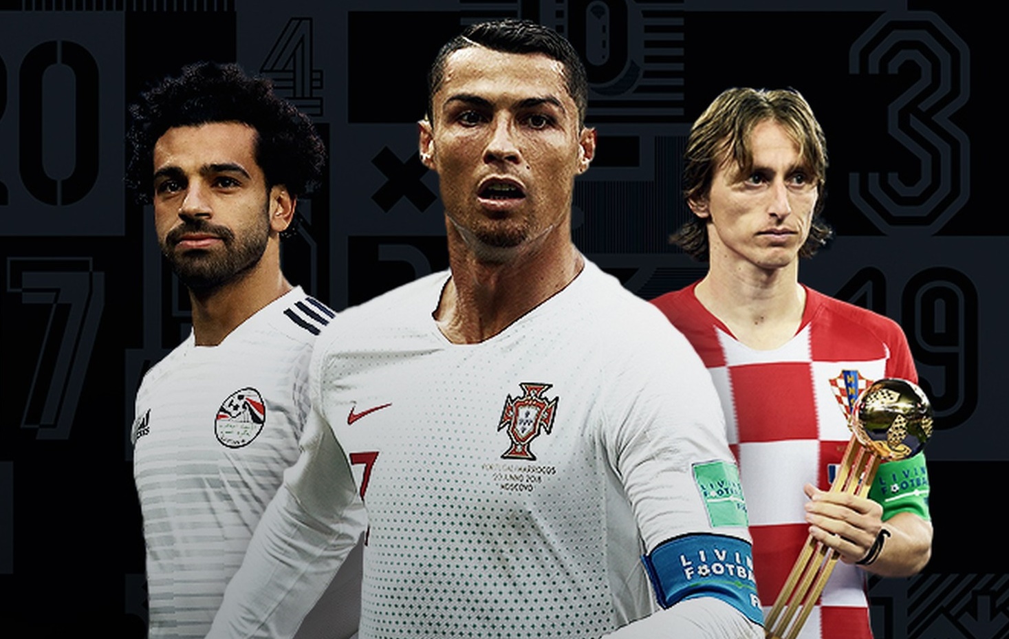 FUTEBOL: CR7, Modric ou Salah: ‘The Best’, o cobiçado prêmio da Fifa, será entregue hoje