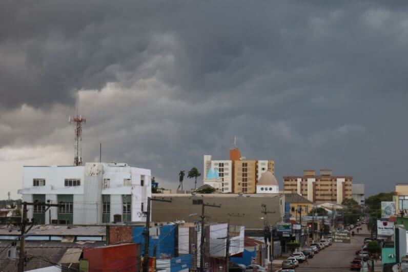 DIFERENTE: Frente fria chega e muda clima em Rondônia na sexta (10), aponta Sipam