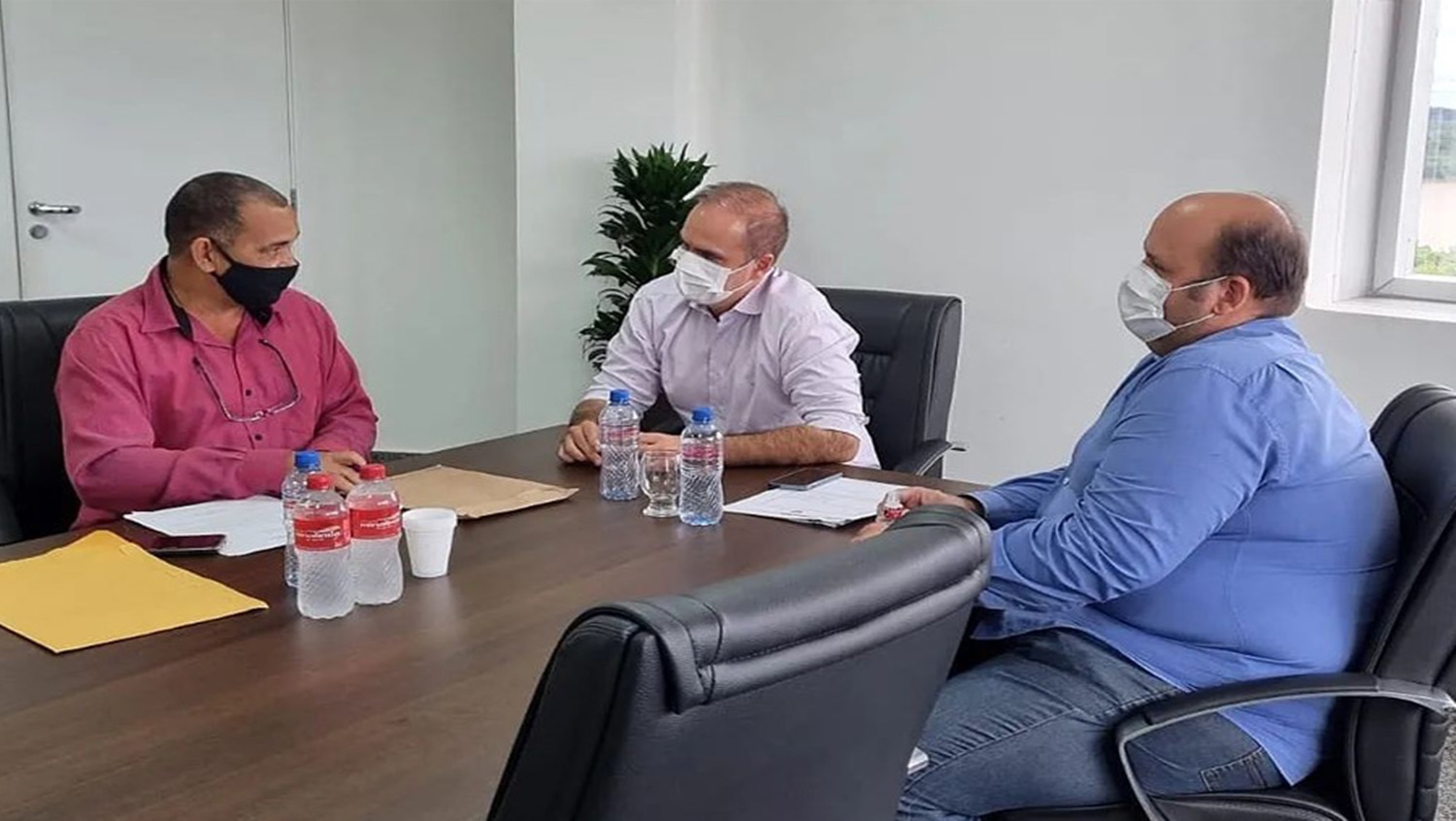 MINISTRO ANDREAZZA: Deputado Alan Queiroz tem reunião com vereador Mauro Jesuíno