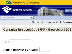 Receita libera consulta ao sexto lote de restituições do Imposto de Renda 