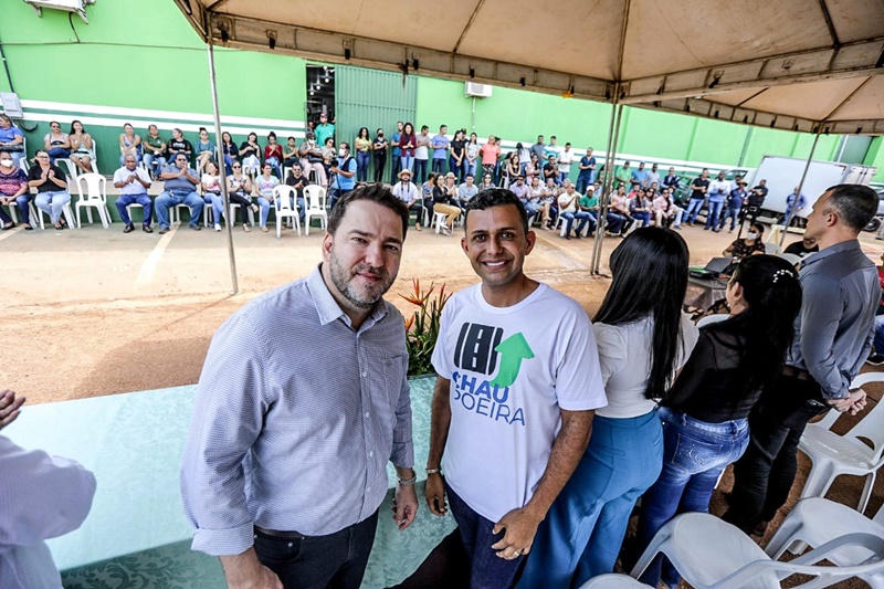 RECAPEAMENTO: Alex Redano participa do lançamento do Tchau Poeira em Candeias do Jamari