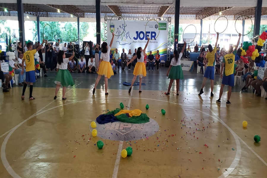 JOGOS ESCOLARES: Fase regional do Joer reúne mais de mil alunos em Ji-Paraná