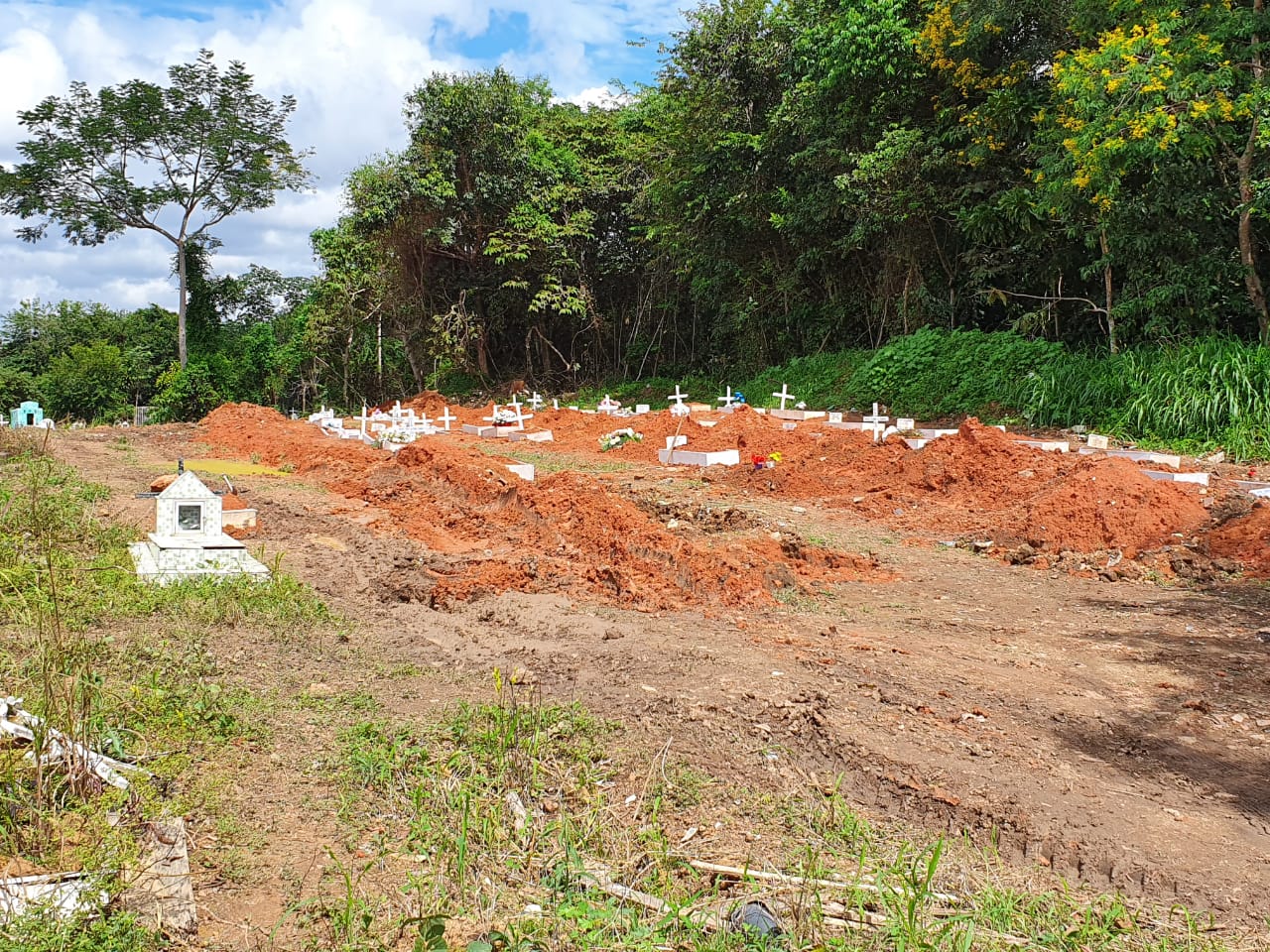 CORONAVÍRUS: Cemitério Santo Antônio está quase sem vagas para sepultamento