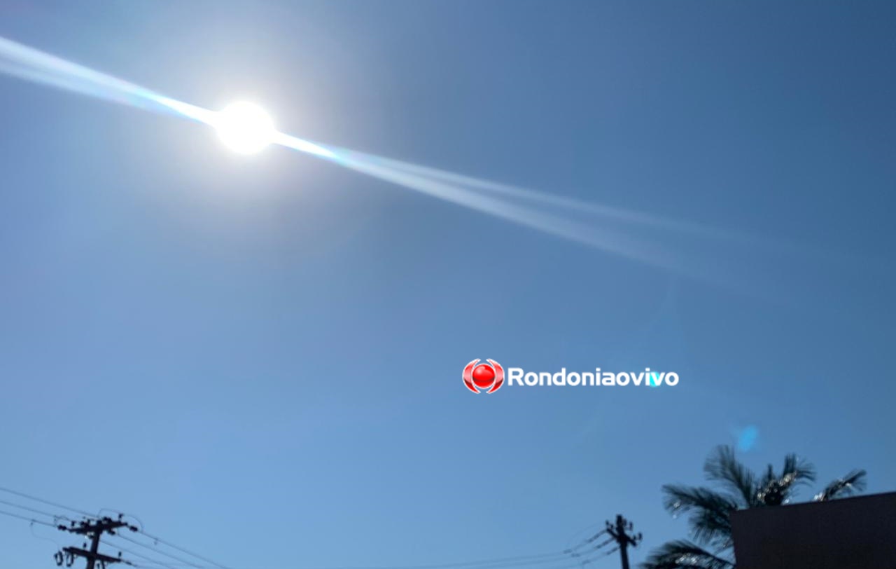 PREVISÃO DO TEMPO: Massa de ar quente e seco predomina por Rondônia nesta terça-feira (28)