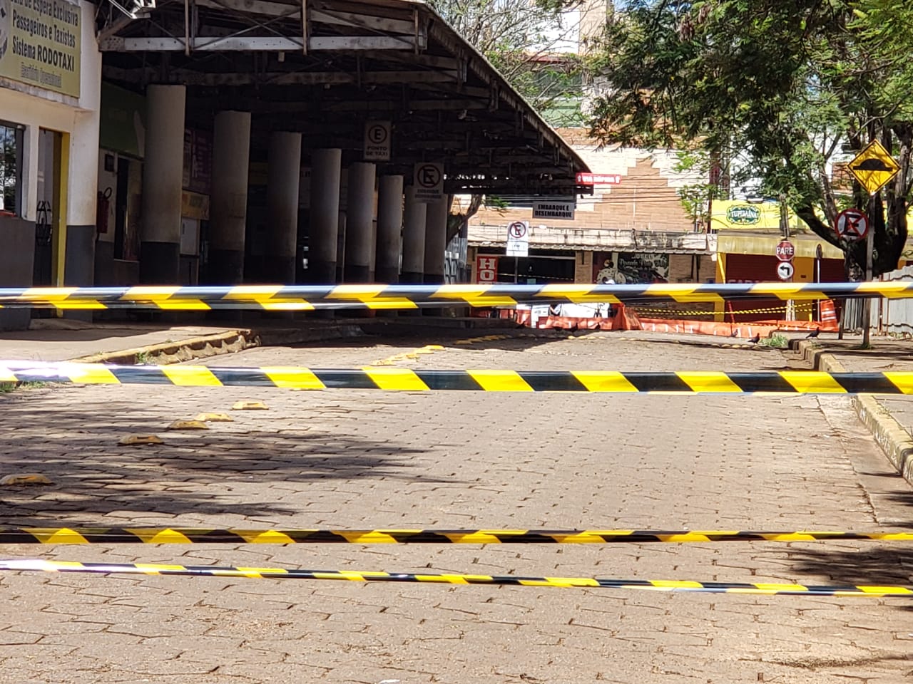 ISOLADA: Rodoviária de Porto Velho é lacrada e viagens são suspensas após decreto