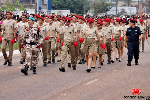 INDEPENDÊNCIA: Confira a ordem do desfile de 7 de Setembro em Porto Velho