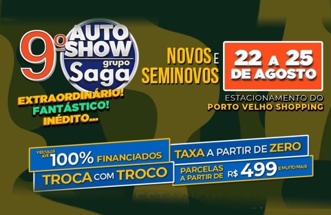 9º Auto Show do Grupo Saga