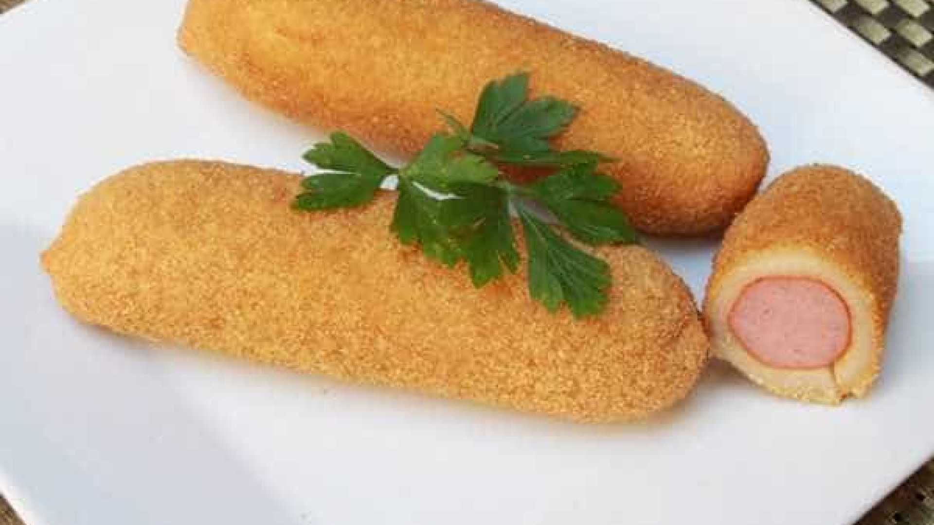 TIRA-GOSTO: Salsicha Empanada é petisco e lanche; aprenda