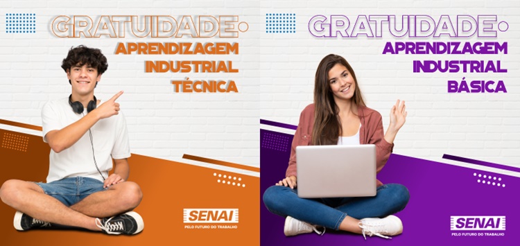 CURSOS GRATUITOS: SENAI continua com inscrições para preenchimento de vagas 