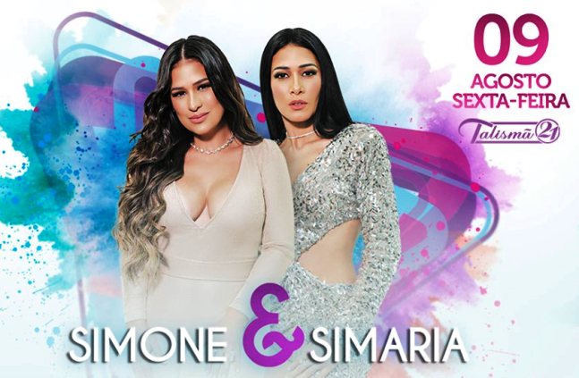 Sorteio de ingressos para o Show com Simone e Simaria