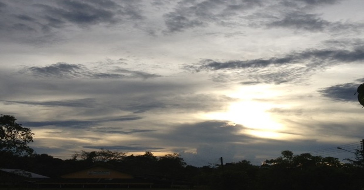 PREVISÃO: Domingo (09) será de clima abafado, nuvens e muito mormaço em Rondônia