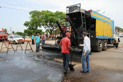 Começa recuperação asfáltica das ruas de Ouro Preto