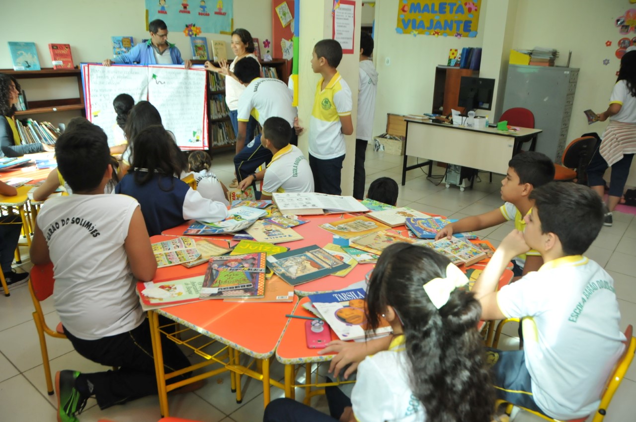 Programação especial para crianças na Biblioteca Francisco Meirelles