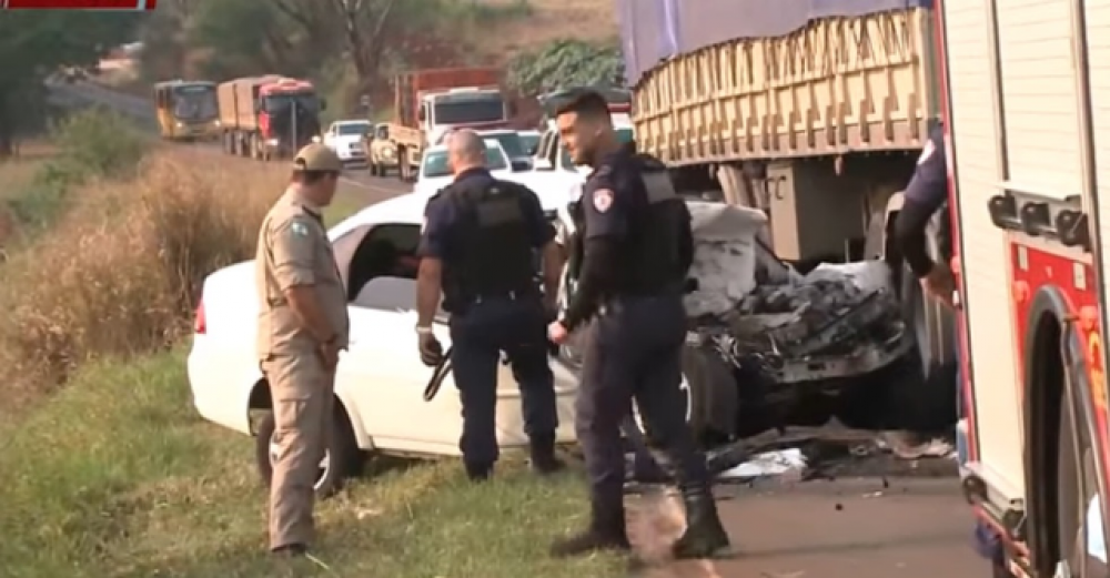 COLISÃO: Caminhoneiro que se envolveu em tragédia de pai e filho é de Rondônia