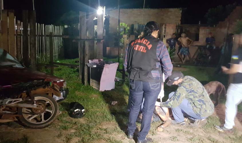 BÁRBARO: Suspeito invade casa, expulsa mulher e executa homem com tiro na cabeça