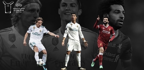 SEM BRILHO: Messi fica fora de prêmio da UEFA; CR7 concorre com Modric e Salah