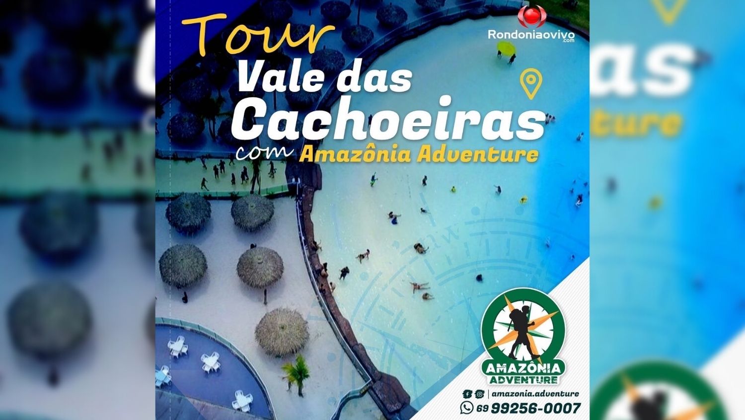 TOUR REGIONAL: Vale das Cachoeiras & Graúna Resort com a Amazônia Adventure