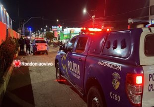 FUGA ALUCINADA: Dupla em moto é contida com bala de borracha ao tentar escapar da PM