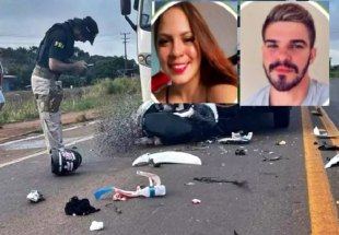 TRÁGICO: Mulher morre em colisão entre motoneta e micro-ônibus na BR-364
