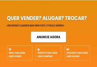 QUER VENDER?: Classificado custa apenas R$9,90 e tem resultado imediato