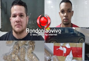 CERCADOS: Foragido vulgo 'TH' e motorista de app são presos por tráfico