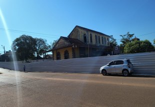 RESGATE HISTÓRICO: Praça e terminal da EFMM em Guajará-Mirim começa a ser restaurada